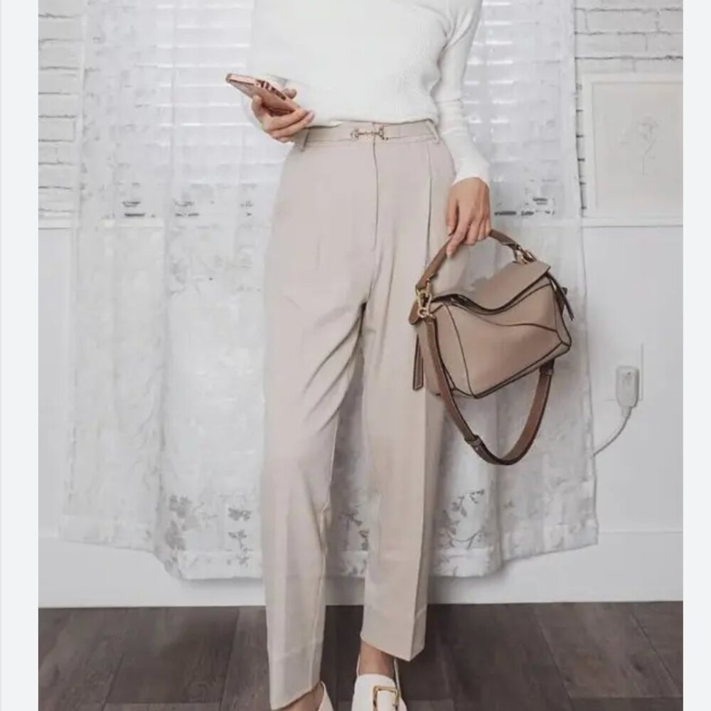Petite Studio Ren Pants Ivory size XS